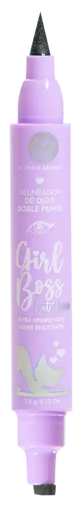 Delineador De Ojos Doble Punta Girl Boss Cat Liner