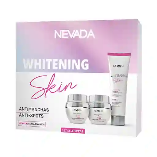 Nevada Set 3 Piezas Whitening Skin Antimanchas Anti-spot