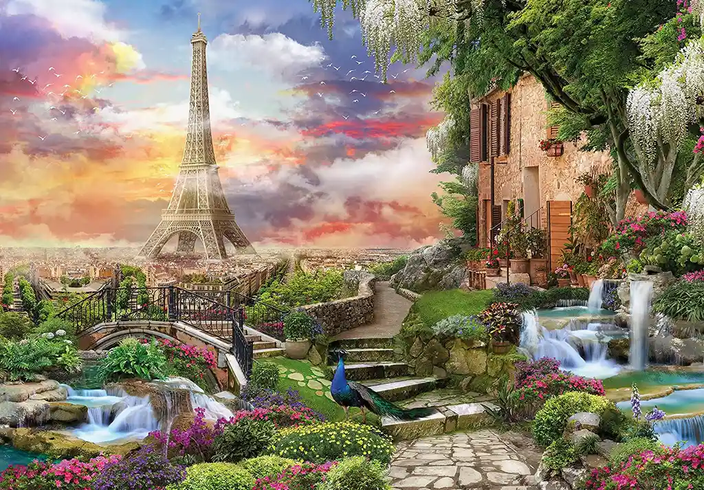 Rompecabezas Adulto 3000 Piezas Paris Torre Eiffel Clementoni