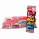 Cars Rayo Mcqueen Mula Camion Mack Grande + 6 Carros Impulso