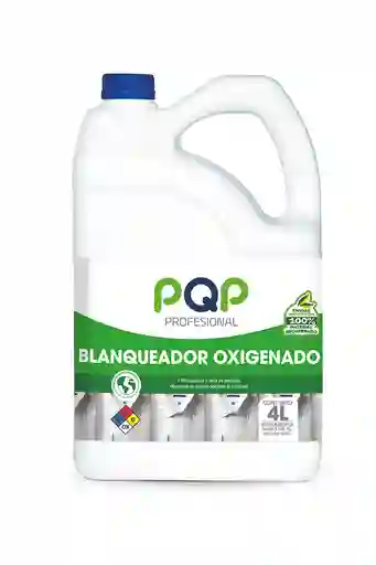 Blanqueador Pqp Profesional Oxigenado 4 L