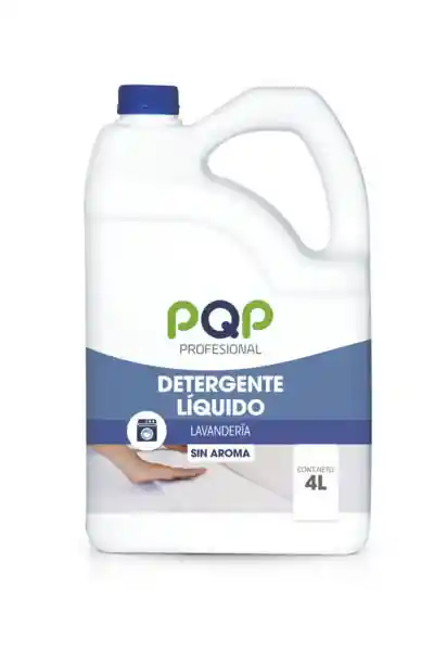 Detergente Líquido Pqp Profesional 4 L