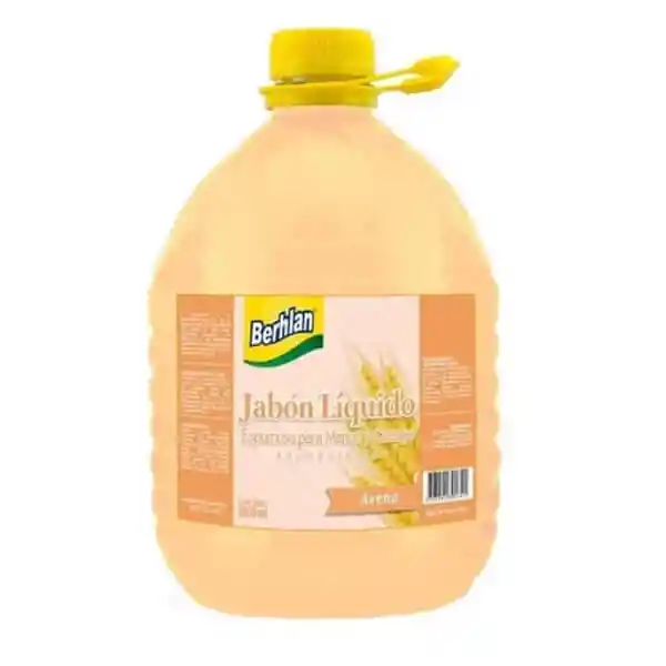 Jabón Líquido Manos Avena Berhlan 3.8 L