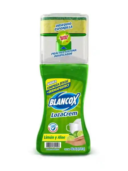 Lavaloza Líquido Blancox Limón Y Aloe 850 Ml