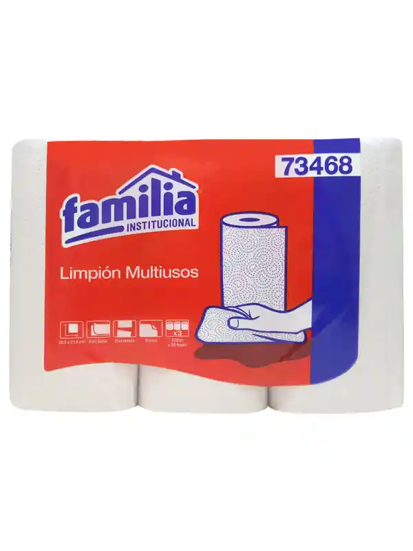 Limpión Multiusos Precortado X 3 (73468)