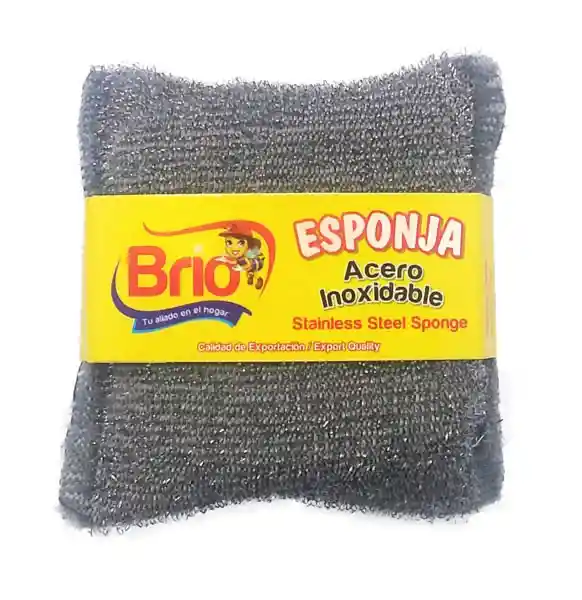 Esponja Metalizada Max Brio X 1