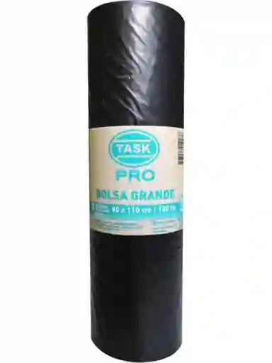 Bolsas Para Basura Bio Task-pro Negras 80 X 110 Rollo X 10