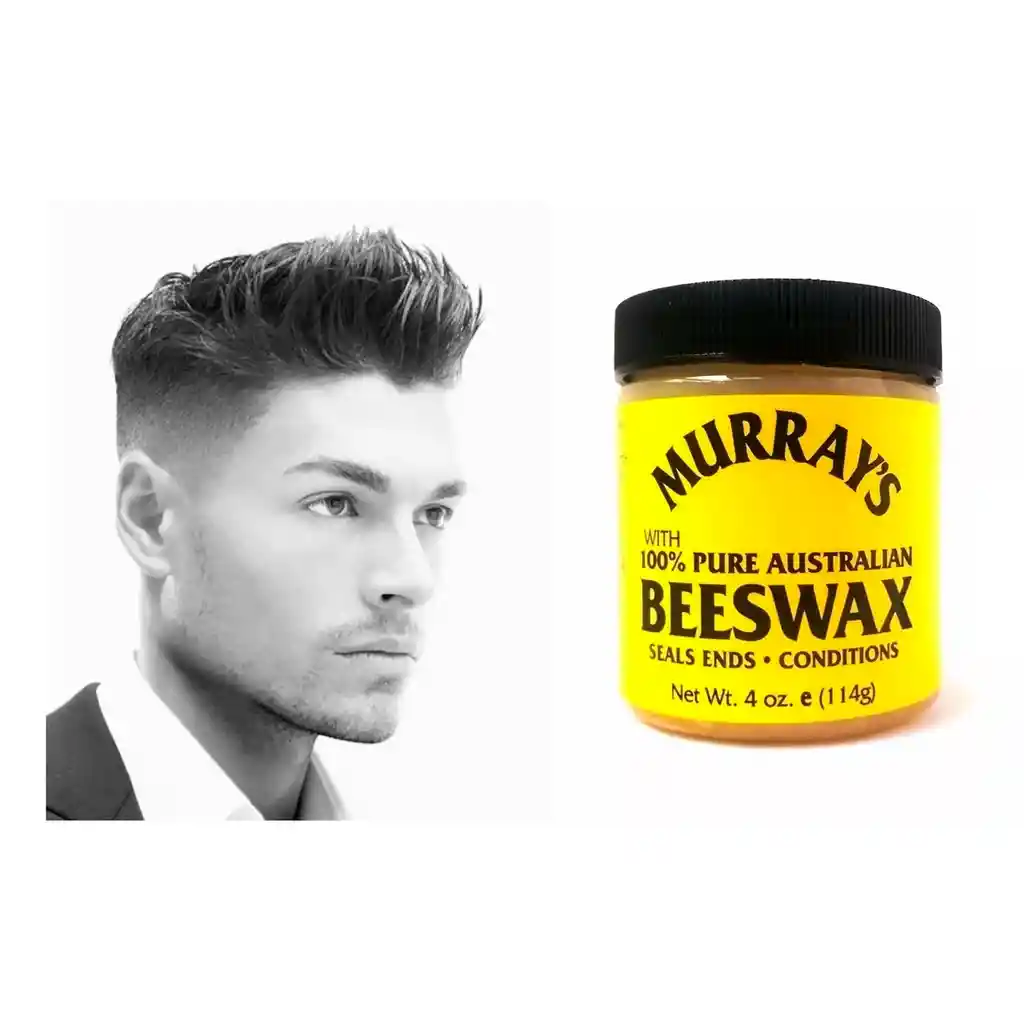  Cera  MURRAYS  Cabello Beeswax Pomada Mate 4Oz Original 