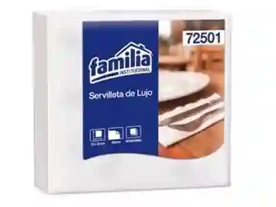 Servilleta De Lujo Blanca Familia X 50 (72506)