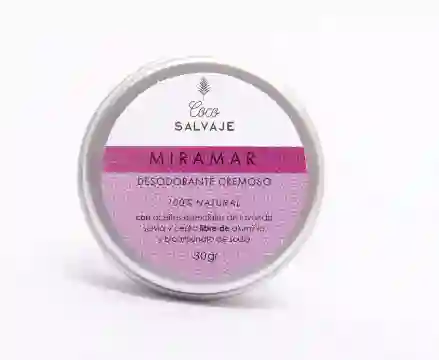 Desodorante Cremoso Coco Salvaje 30g - Miramar