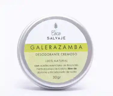 Desodorante Cremoso Coco Salvaje 30g - Galarezamba