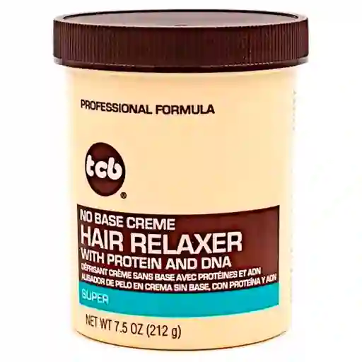 Hair Relaxer Tcb Super Crema Alisador 212 Gr Con Proteínas Favorito (2