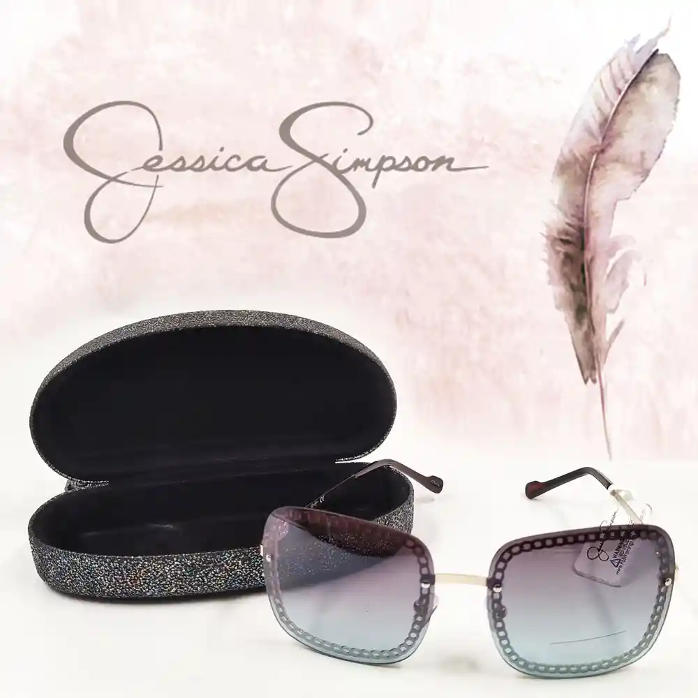 Gafas Rimless Jessica Simson Lentes Sol Accesorios Dama