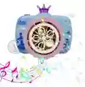Cámara Burbujas Automática Juguete Para Niñas + Liquido