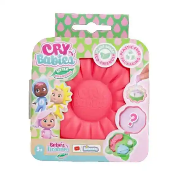 Set Mini Bebes Llorones Sparky Con Flores Ecologicas