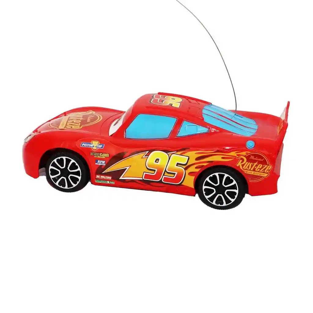 Carro Control Remoto Rayo Mcqueen Cars Juguete + Baterias Dayoshop