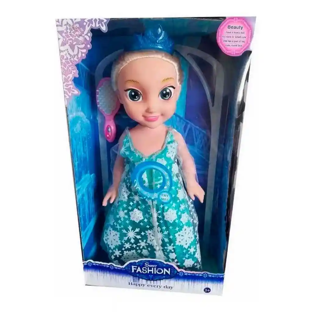 Muñeca Princesa Elsa - Frozen (canta Libre Soy) Dayoshop