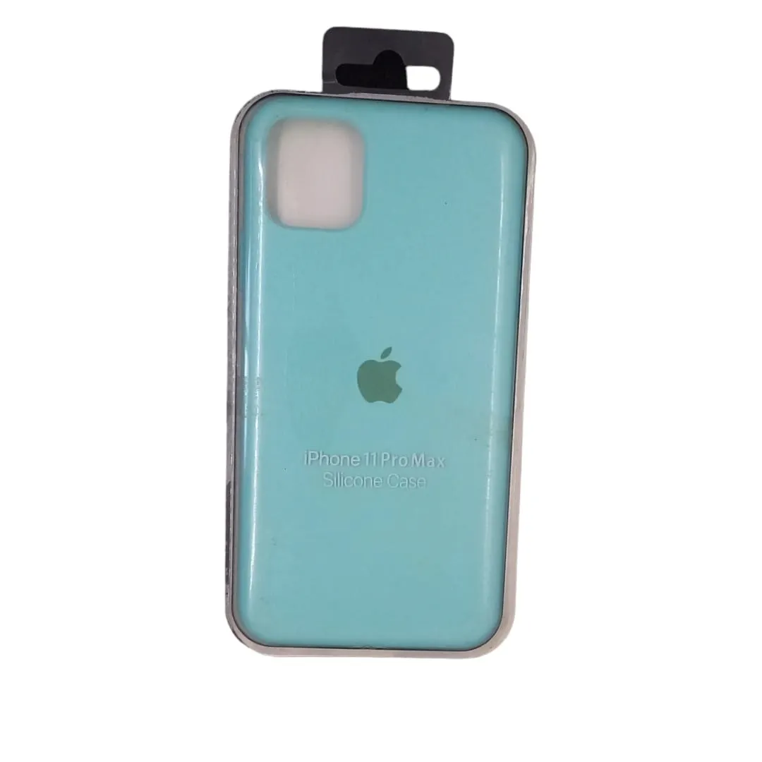 Forro Silicona Case Iphone 11 Pro Max Aguamarina