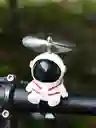 Astronauta En Resina Para Motocicleta Bicicleta O Scooter