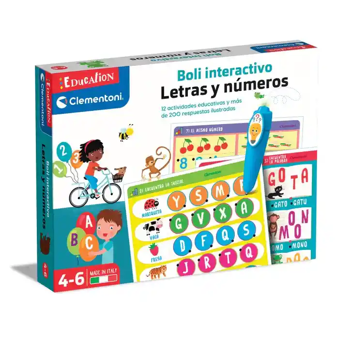 Juego Interactivo Lápiz Mágico Didáctico Letras Y Numeros