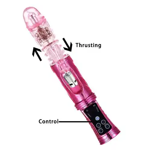 Vibrador Puntog, Sube Y Baja, Clitorial Y Vaginal, Recargable