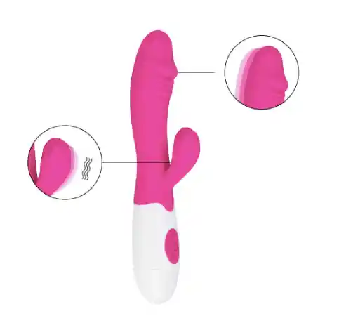 Consolador Vibrador De Punto G 30 Velocidades