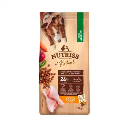 Nutriss Al Natural Perros Adultos Pollo 20 Kg