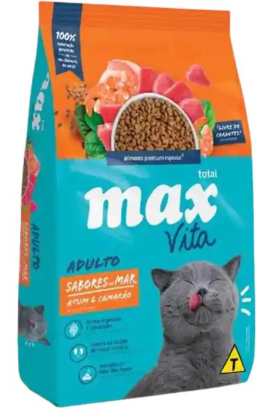 Max Vita Gato Adul Sabor Del Mar Atun & Camaron 3kg