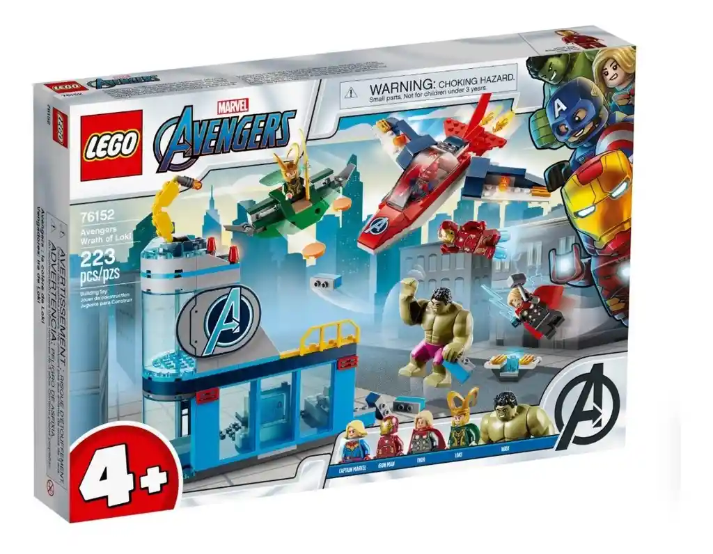 Set De Lego Los Vengadores - La Ira De Loki 76152