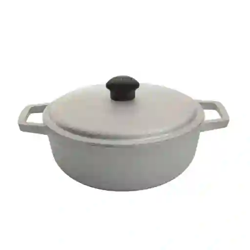 Caldero Imusa #0 Aluminio Fundido Natural Con Tapa 14cm