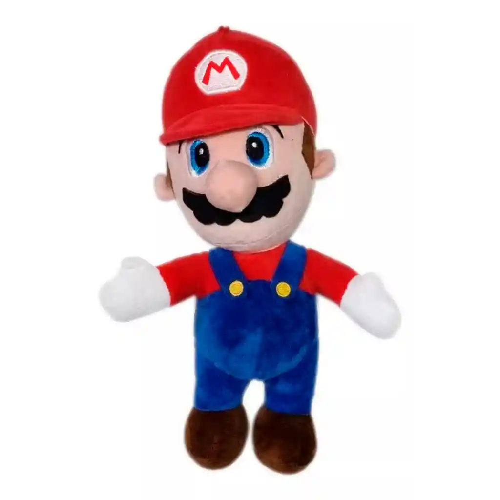 Peluche Muñeco Mario Bross 22cm Pequeño Suave