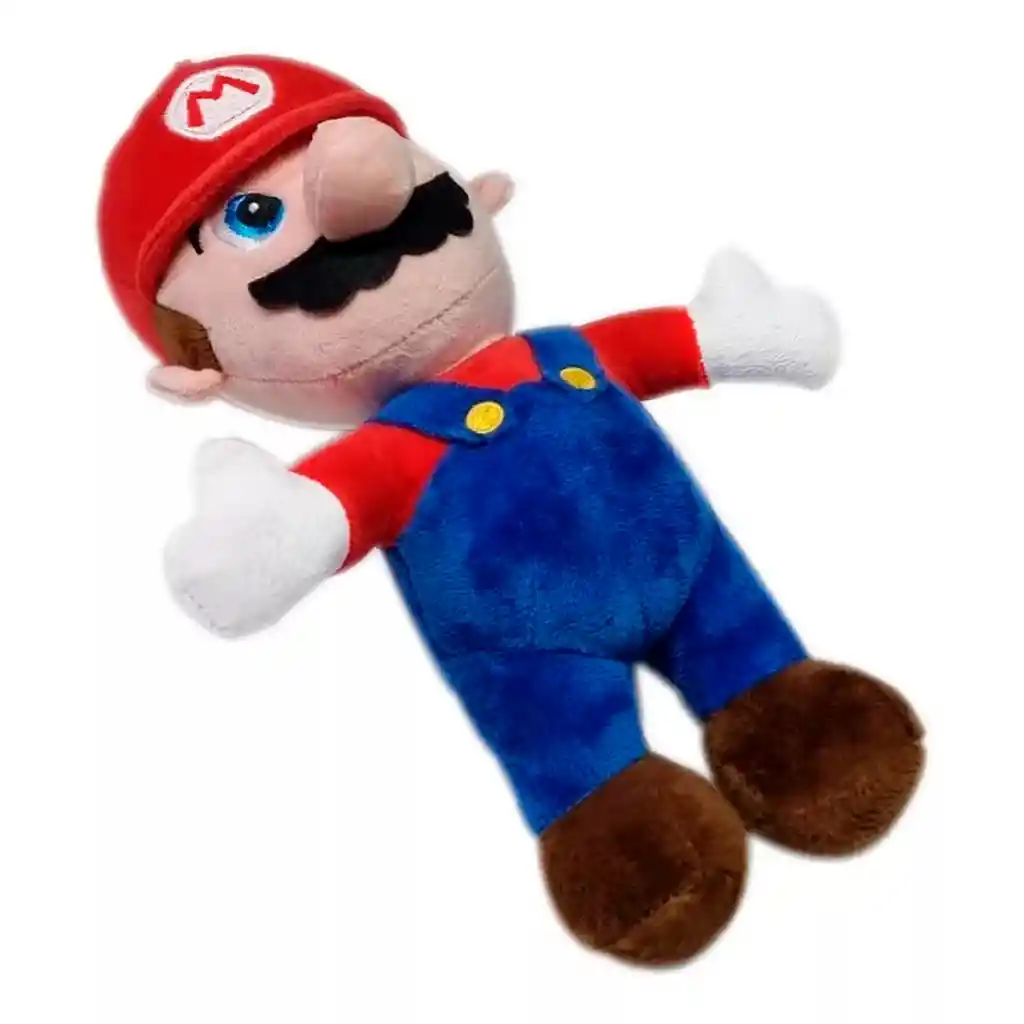 Peluche Muñeco Mario Bross 22cm Pequeño Suave