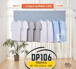 Tendedero De Ropa Retractil