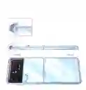 Estuche Antigolpes Para Galaxy Z Flip 4 Space Pro En Clear