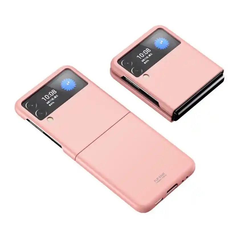 Estuche Para Samsung Galaxy Z Flip 4 En Rosado Matte