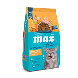 F Gato Castrado Selection Frango 3kg Max Vita