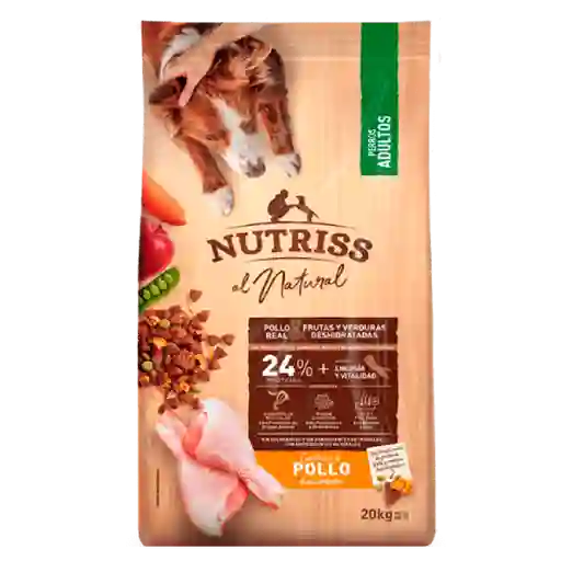 Nutriss Al Natural Perro Adulto- Pollo X 20kg