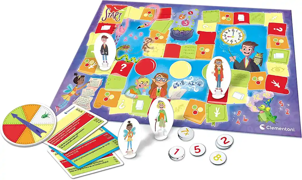 Juego De Mesa Matemáticas Niños Didáctico 3 Niveles Niñas