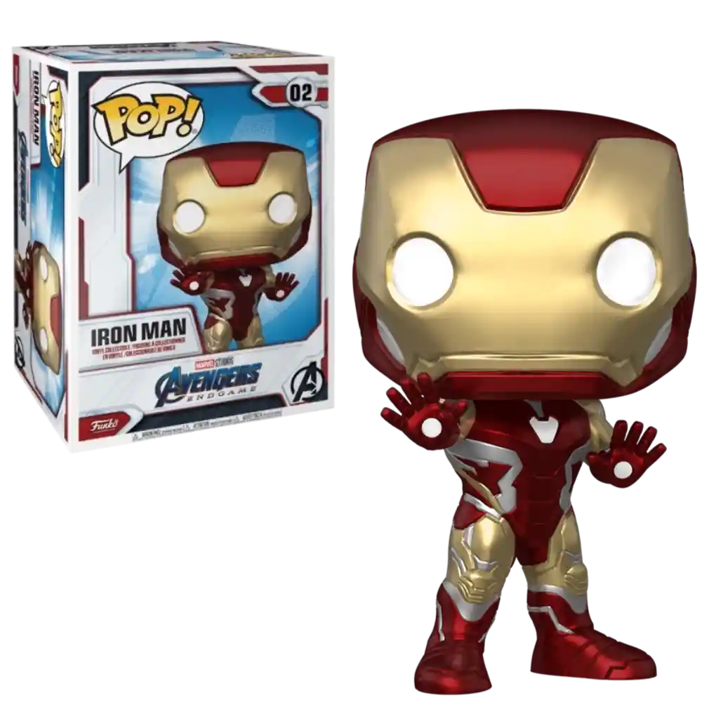 Funko Pop Iron Man Avengers Endgame 02 Funko Shop 18 Pulgadas