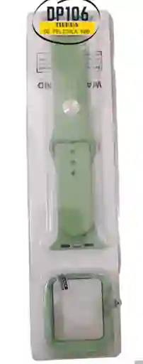 Pulso Y Protector Smart Watch 42/ 44 Mm Verde Menta