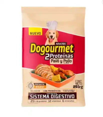 Dogourmet Parrillada Mixta Pavo Y Pollo Perro Adulto X 25kg