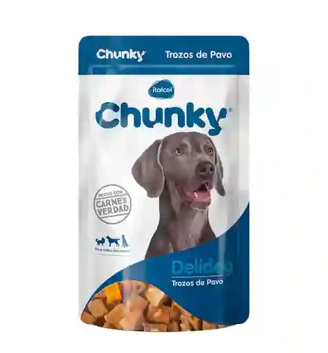 Chunky Sobre Delidog Trozos De Pavo Para Perro X 100gr