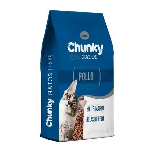 Chunky Gato Adulto Pollo X 1.5kg