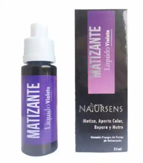 Matizante Liquido En Gotas Violeta 25ml Natursens