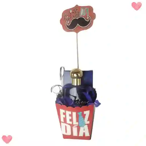 Regalo Perfume Mesmerize Hombre Padre Tipo Ancheta Feliz Dia