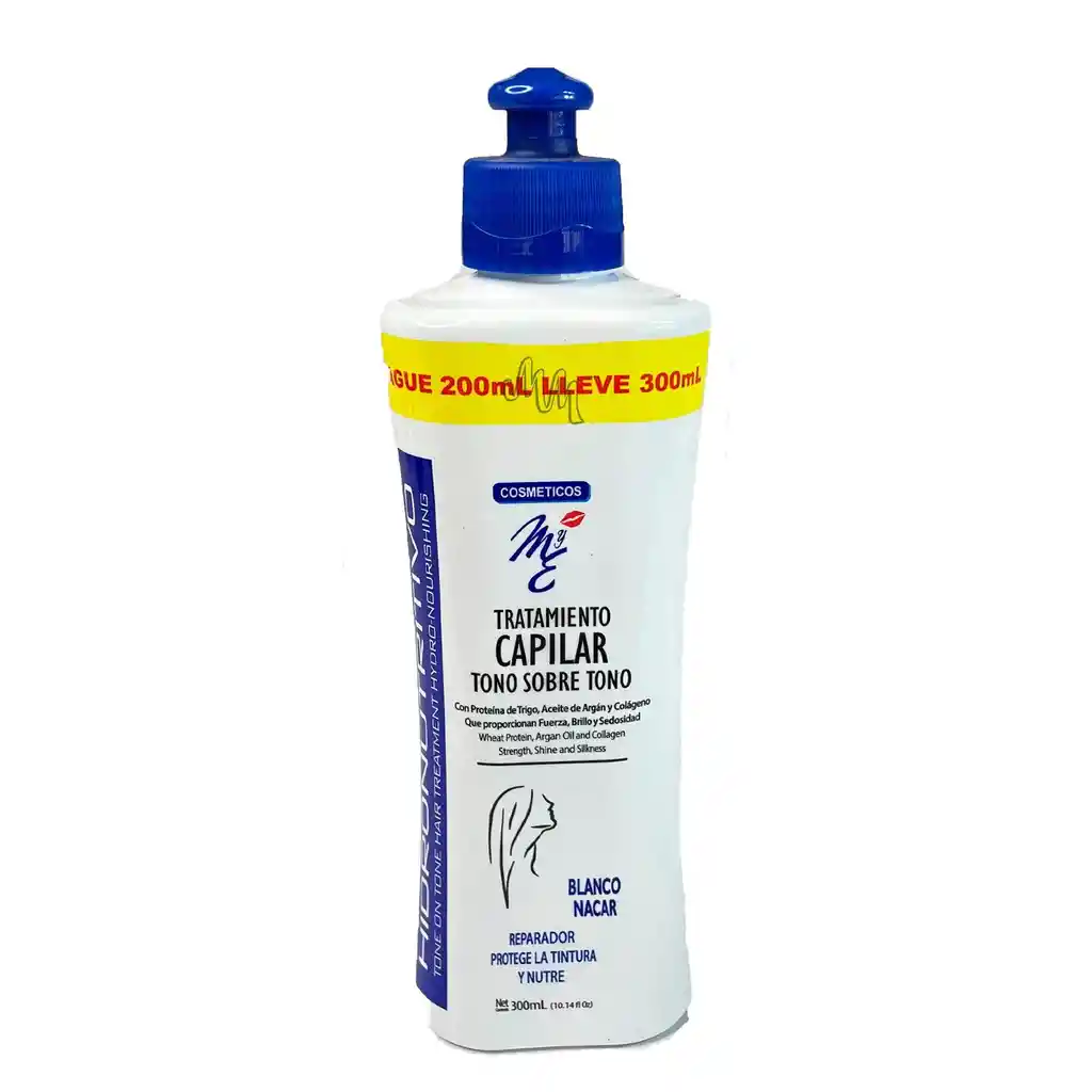  MYE Tratamiento Capilar Tono Sobre Tono Blanco Nacar 300Ml 