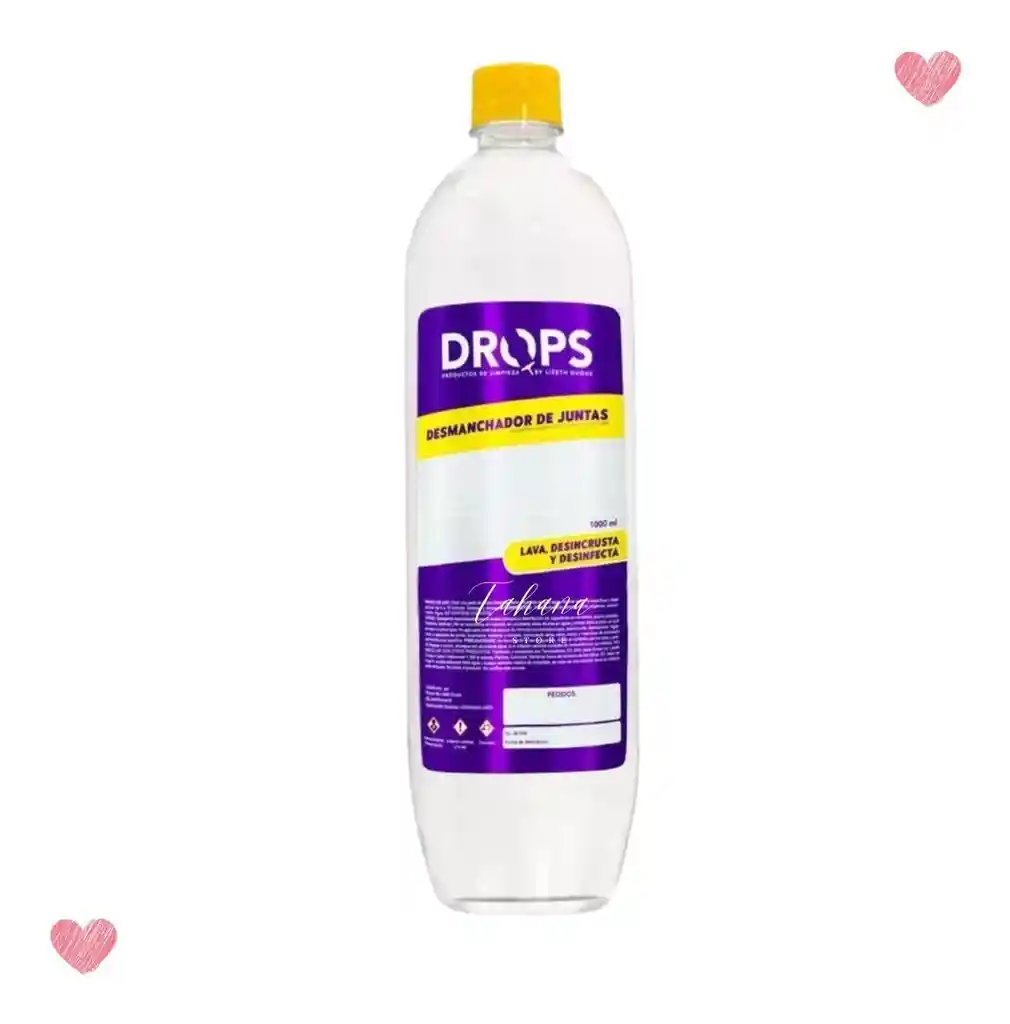 Desmanchador Juntas Drops 1 Ltr