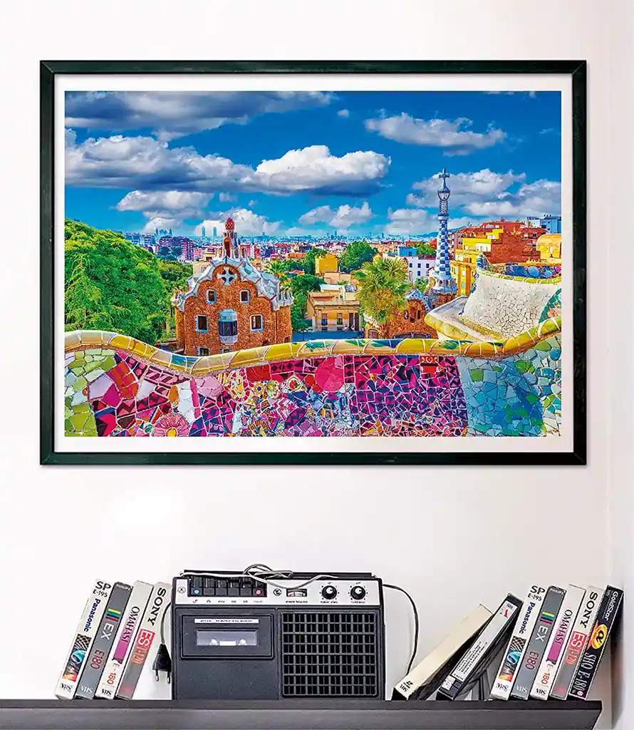 Rompecabezas 1000 Piezas Adulto Park Guell Barcelona Arte