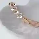 Pulsera Corazones Infinitos - Tono Tres Oros