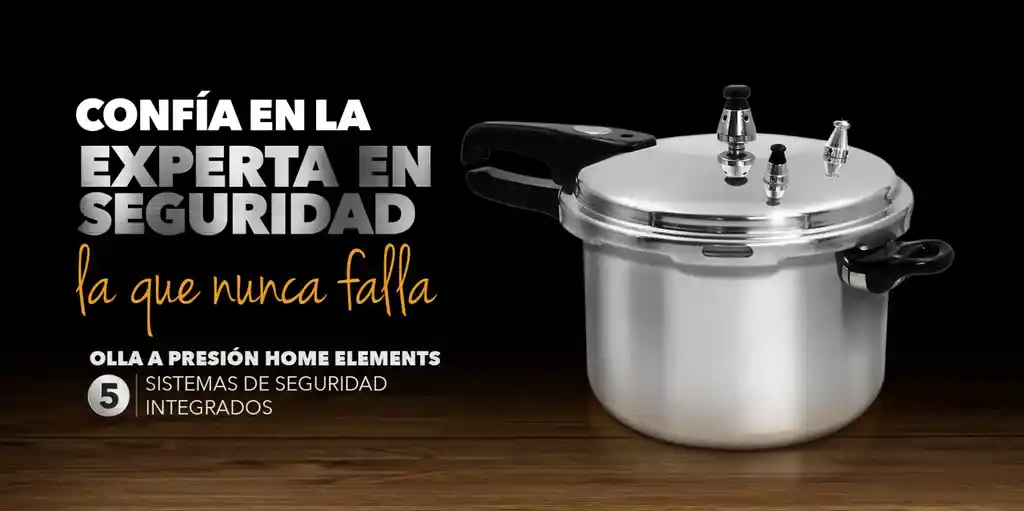 Olla A Presion 7lt Home Elements